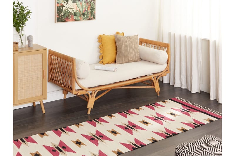 Garni Kelimmatta 80x300 cm - Röd - Textil & mattor - Mattor - Orientaliska mattor - Kelimmattor