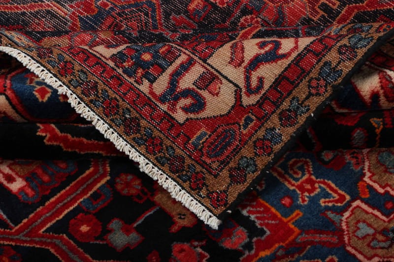Handknuten Exklusiv Persisk Nålmatta 157x292 cm Kelim - Mörkblå/Röd - Orientaliska mattor - Persisk matta