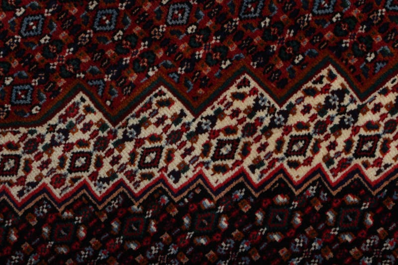 Handknuten Exklusiv Persisk Dubbelvävd Matta 125x179 cm - Röd/Beige - Orientaliska mattor - Persisk matta
