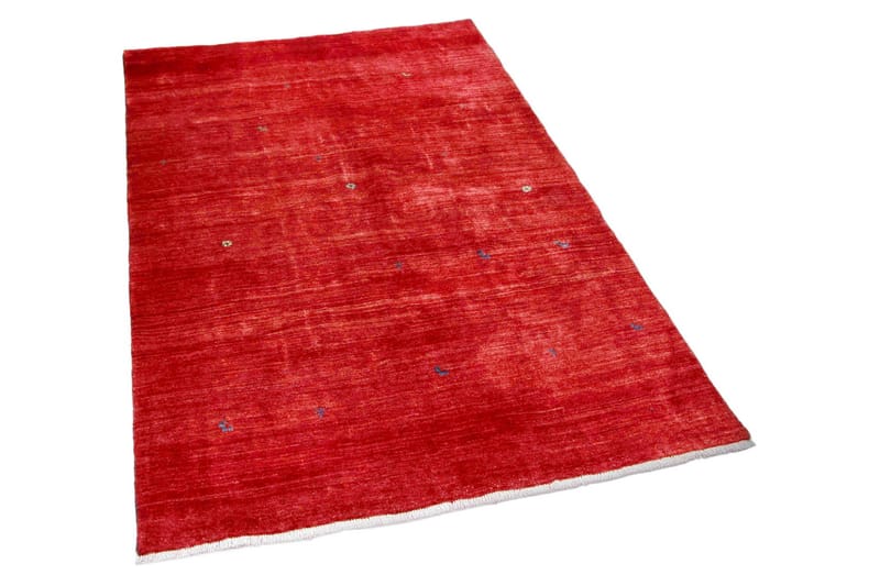 Handknuten Exklusiv Persisk Matta 198x308 cm Gabbeh Shiraz - Röd - Orientaliska mattor - Persisk matta