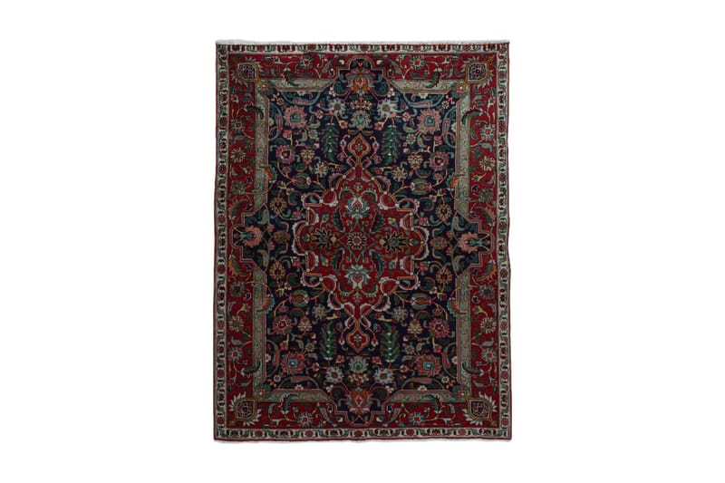 Handknuten Exklusiv Persisk Nålmatta 134x184 cm Kelim - Mörkblå/Röd - Orientaliska mattor - Persisk matta