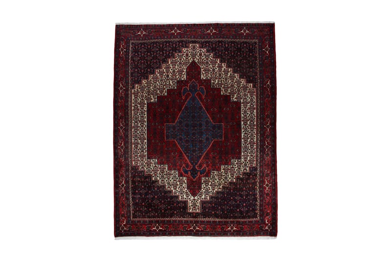 Handknuten Exklusiv Persisk Matta 234x308 cm - Röd/Beige - Orientaliska mattor - Persisk matta