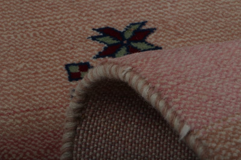 Handknuten Exklusiv Persisk Matta 67x290 cm Gabbeh Mashhad - Beige/Rosa - Orientaliska mattor - Persisk matta