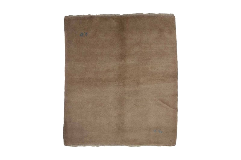 Handknuten Gabbeh Shiraz Ull Beige 154x178cm - Orientaliska mattor - Handvävda mattor - Persisk matta