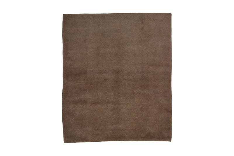 Handknuten Gabbeh Shiraz Ull Beige 155x183cm - Orientaliska mattor - Handvävda mattor - Persisk matta