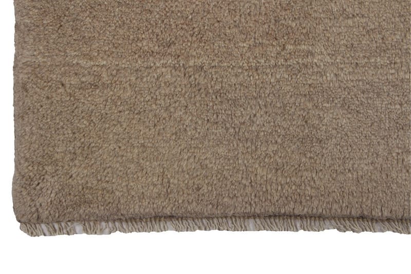 Handknuten Gabbeh Shiraz Ull Beige 157x190cm - Handvävda mattor - Orientaliska mattor - Persisk matta