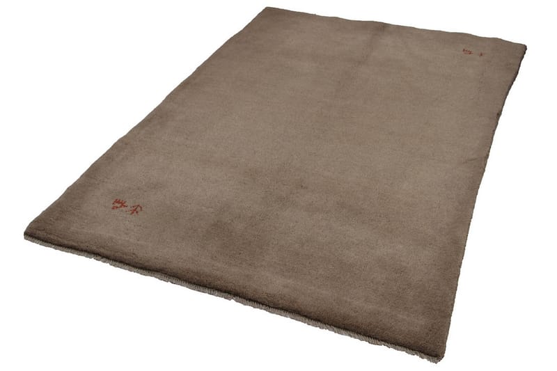Handknuten Gabbeh Shiraz Ull Beige 170x238cm - Handvävda mattor - Orientaliska mattor - Persisk matta