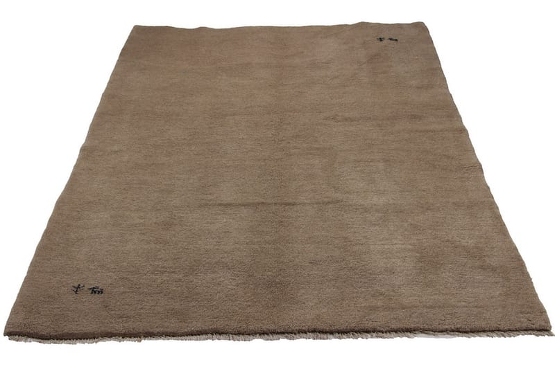 Handknuten Gabbeh Shiraz Ull Beige 175x223cm - Handvävda mattor - Orientaliska mattor - Persisk matta