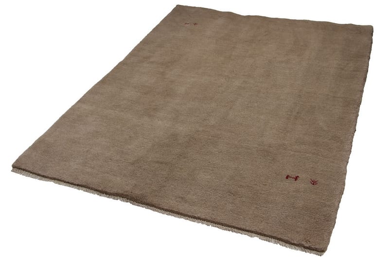 Handknuten Gabbeh Shiraz Ull Beige 175x235cm - Handvävda mattor - Orientaliska mattor - Persisk matta