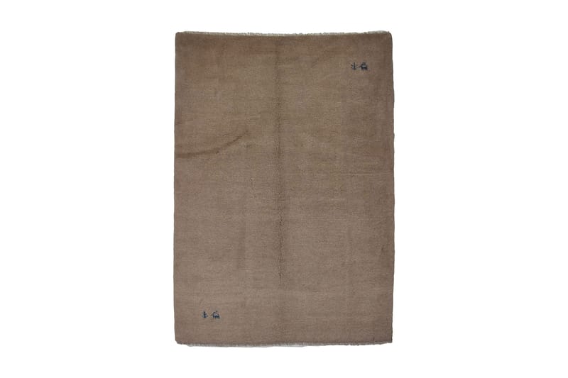 Handknuten Gabbeh Shiraz Ull Beige 175x240cm - Handvävda mattor - Orientaliska mattor - Persisk matta