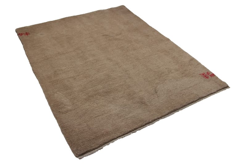 Handknuten Gabbeh Shiraz Ull Beige 176x237cm - Handvävda mattor - Orientaliska mattor - Persisk matta