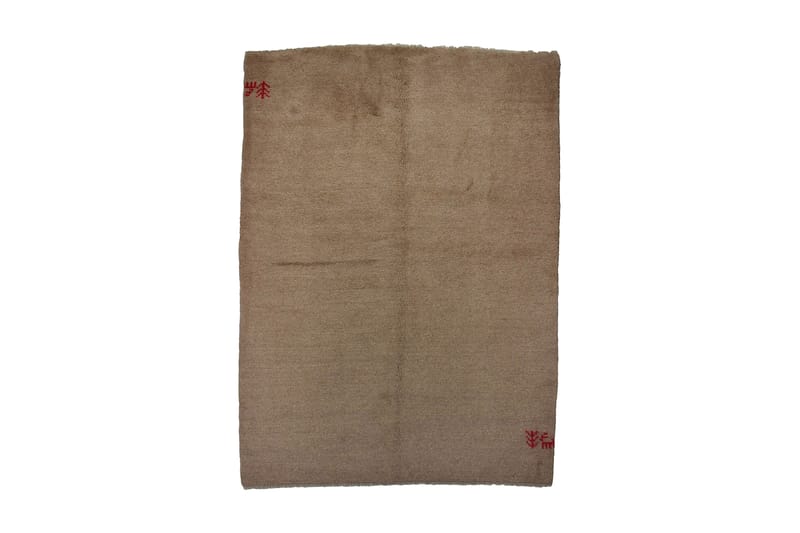 Handknuten Gabbeh Shiraz Ull Beige 176x237cm - Orientaliska mattor - Handvävda mattor - Persisk matta