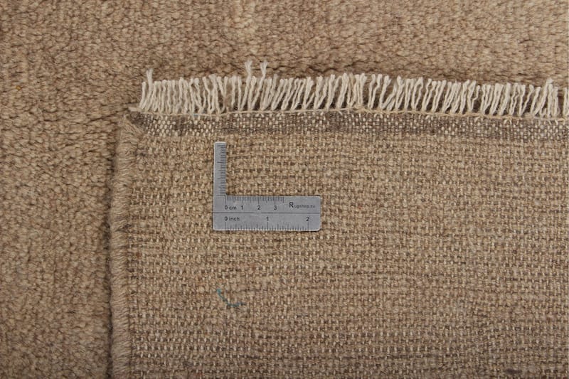 Handknuten Gabbeh Shiraz Ull Beige 178x232cm - Handvävda mattor - Orientaliska mattor - Persisk matta