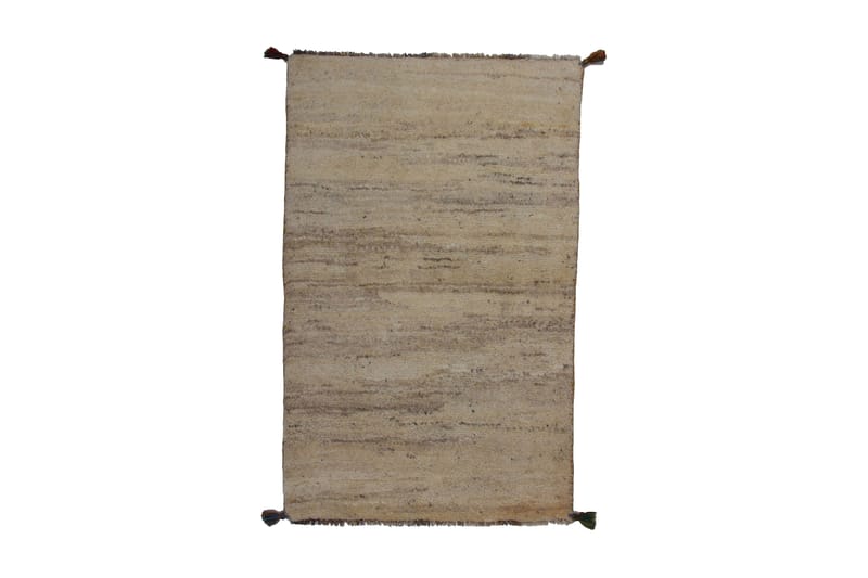 Handknuten Gabbeh Shiraz Ull Beige/Grå 73x117cm - Textil & mattor - Mattor - Orientaliska mattor