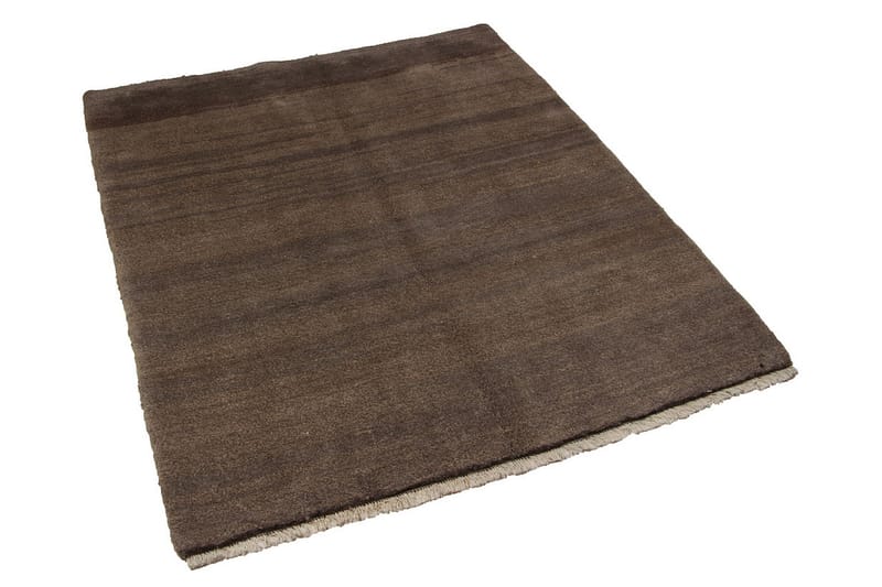 Handknuten Gabbeh Shiraz Ull Brun 155x183cm - Handvävda mattor - Orientaliska mattor - Persisk matta