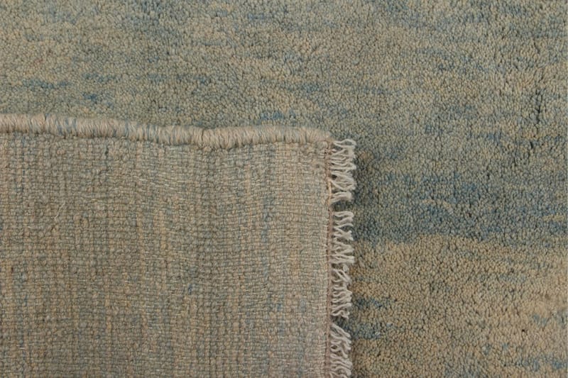 Handknuten Gabbeh Shiraz Ull Creme/Blå 165x185cm - Handvävda mattor - Orientaliska mattor - Persisk matta