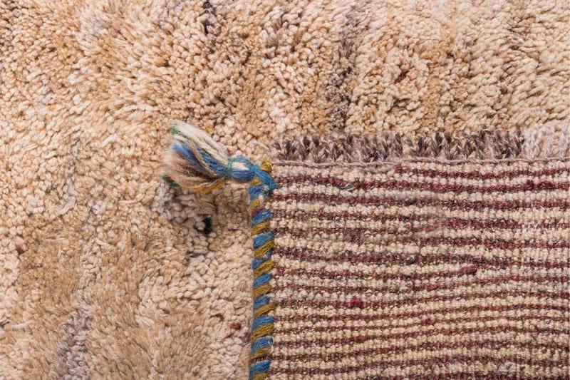 Handknuten Gabbeh Shiraz Ull Creme/Grå 102x175cm - Handvävda mattor - Orientaliska mattor - Persisk matta
