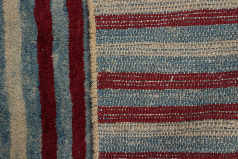 Handknuten Gabbeh Shiraz Ull Flerfärgad 85x112cm - Handvävda mattor - Orientaliska mattor - Persisk matta