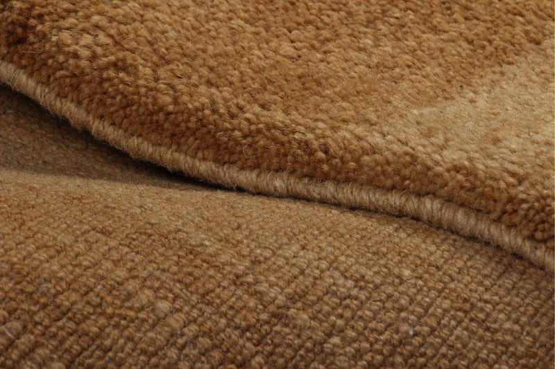Handknuten Gabbeh Shiraz Ull Ljusbrun 85x122cm - Handvävda mattor - Orientaliska mattor - Persisk matta