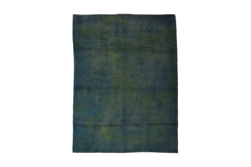 Handknuten Gabbeh Shiraz Ull Mörkgrön/Mörkblå 150x200cm - Orientaliska mattor - Handvävda mattor - Persisk matta