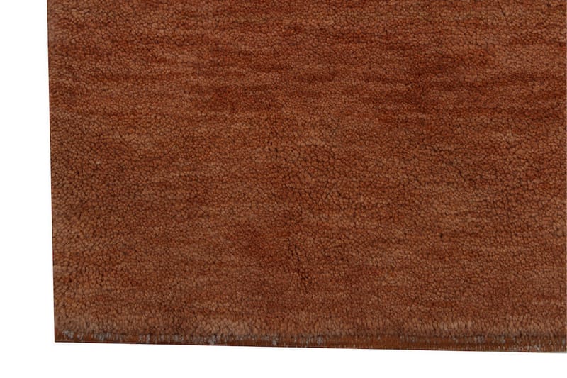 Handknuten Gabbeh Shiraz Ull Orange 87x117cm - Handvävda mattor - Orientaliska mattor - Persisk matta