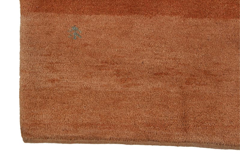 Handknuten Gabbeh Shiraz Ull Orange 88x115cm - Handvävda mattor - Orientaliska mattor - Persisk matta