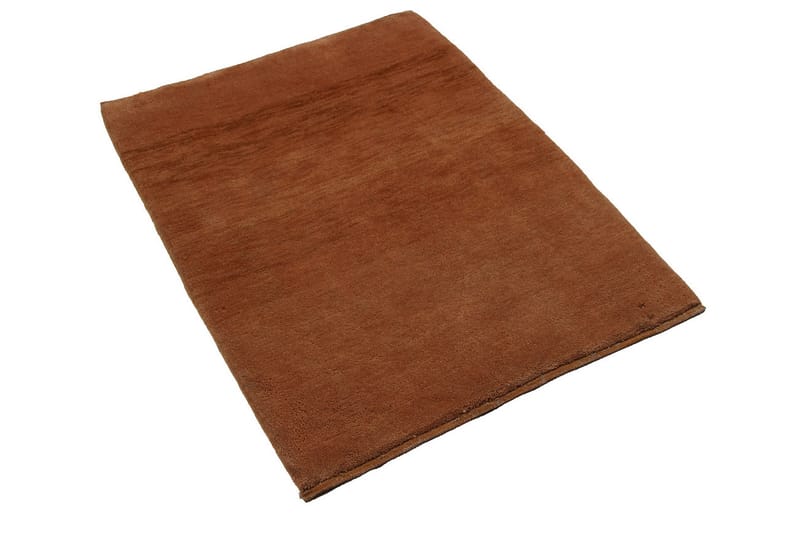 Handknuten Gabbeh Shiraz Ull Orange 90x120cm - Handvävda mattor - Orientaliska mattor - Persisk matta