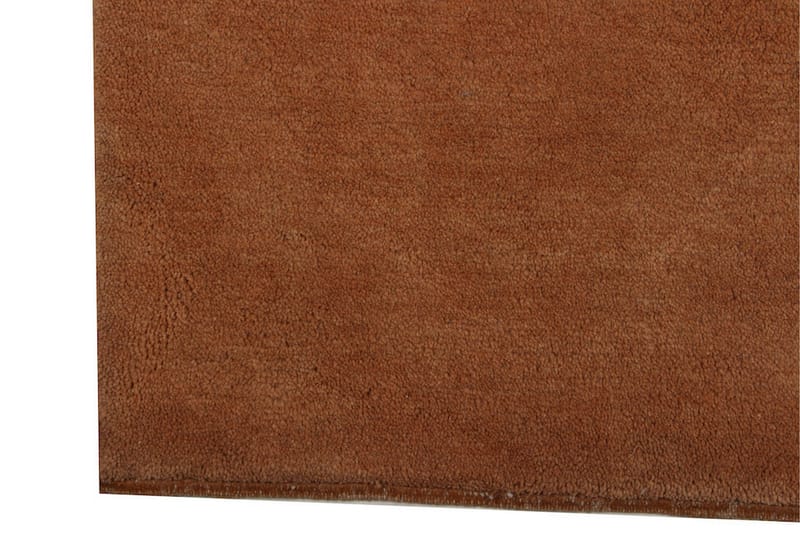 Handknuten Gabbeh Shiraz Ull Orange 90x120cm - Handvävda mattor - Orientaliska mattor - Persisk matta