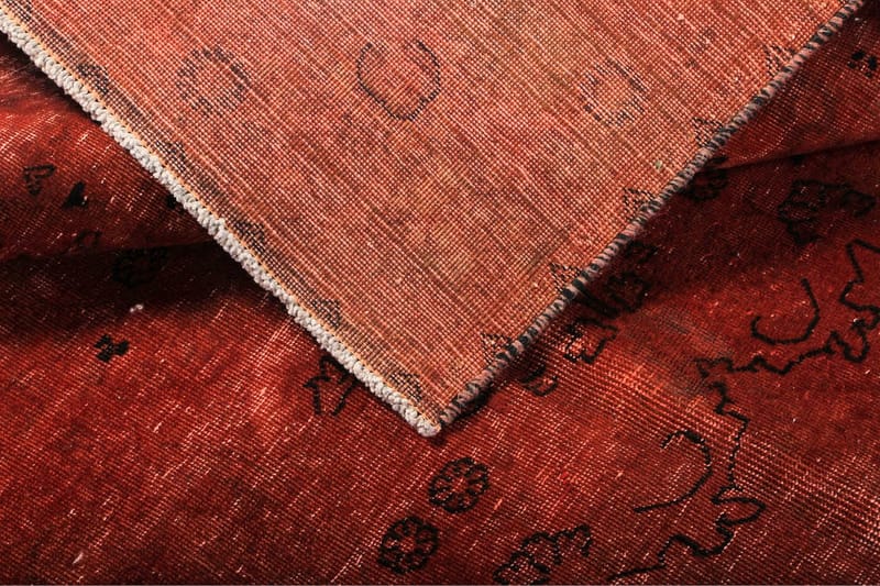 Handknuten Persisk Ullmatta 268x360 cm Vintage - Röd - Orientaliska mattor - Persisk matta