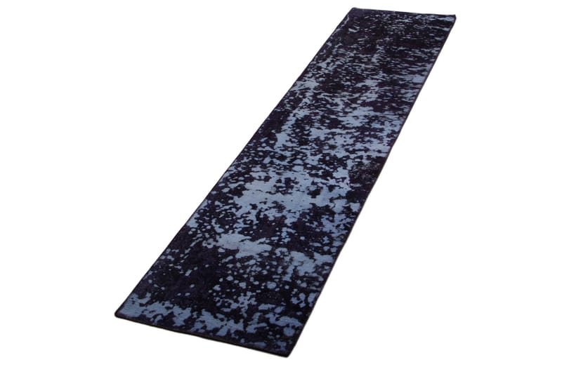 Handknuten Persisk Matta 73x383 cm Vintage - Blå/Mörkblå - Orientaliska mattor - Persisk matta