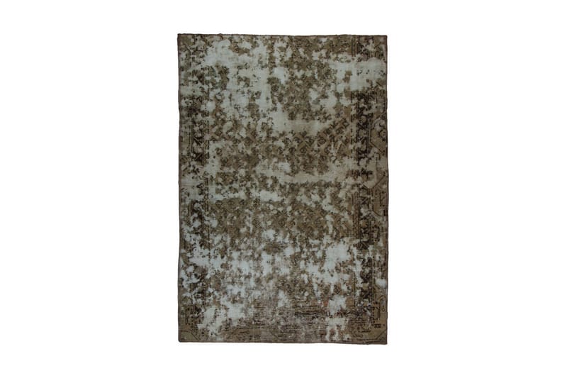 Handknuten Persisk Matta 110x160 cm Vintage - Beige/Brun - Orientaliska mattor - Persisk matta
