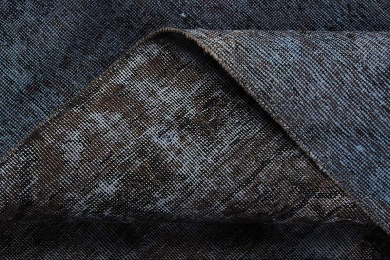 Handknuten Persisk Matta 268x363 cm Vintage - Blå/Brun - Orientaliska mattor - Persisk matta