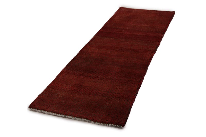 Handknuten Persisk Matta 63x191 cm Gabbeh Shiraz - Röd - Orientaliska mattor - Persisk matta