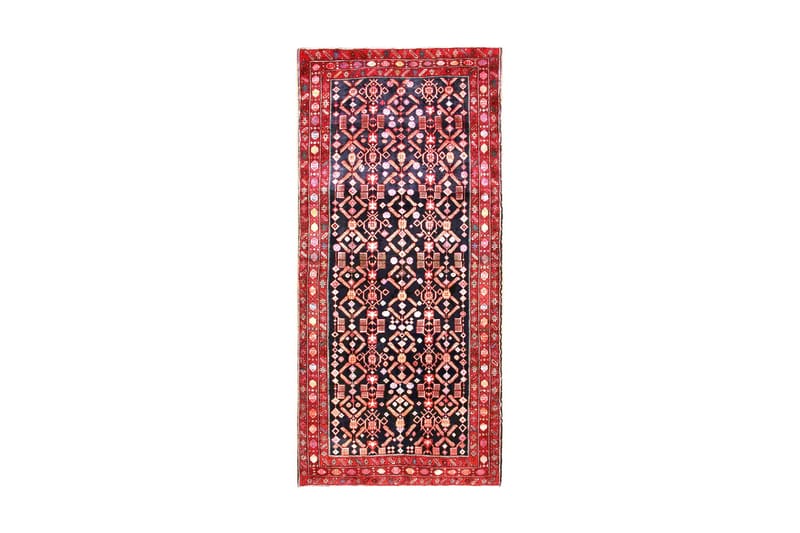 Handknuten Persisk Matta 150x330 cm - Mörkblå/Röd - Orientaliska mattor - Persisk matta