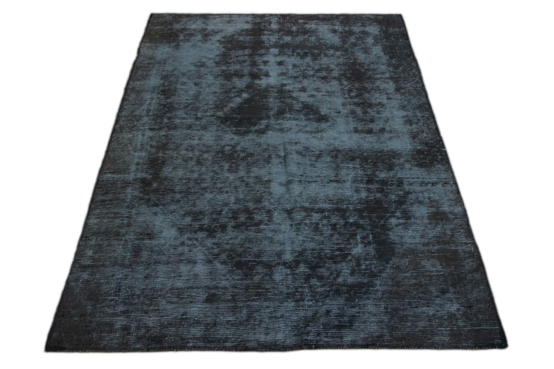 Handknuten Persisk Matta 114x176 cm Vintage - Blå/Mörkblå - Orientaliska mattor - Persisk matta