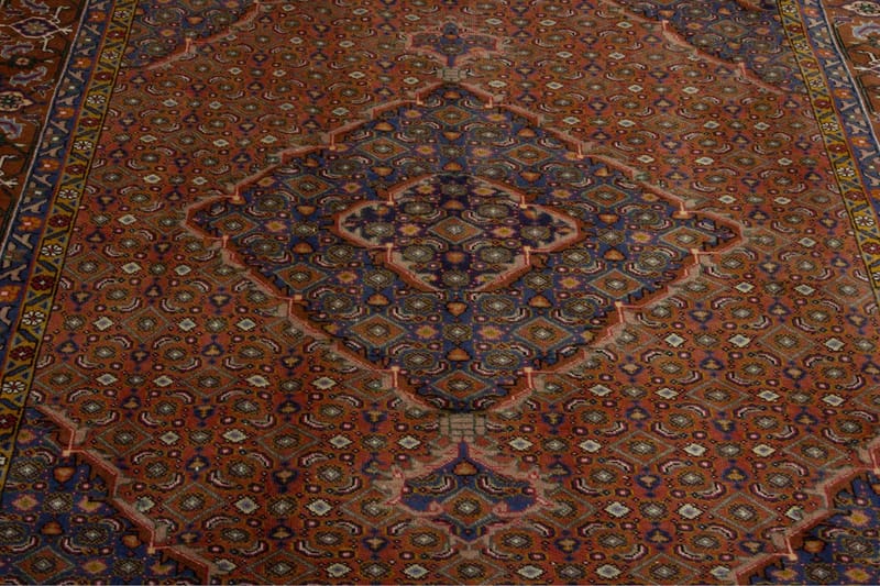 Handknuten Persisk Matta Varni 195x275 cm Kelim - Brun/Blå - Orientaliska mattor - Persisk matta