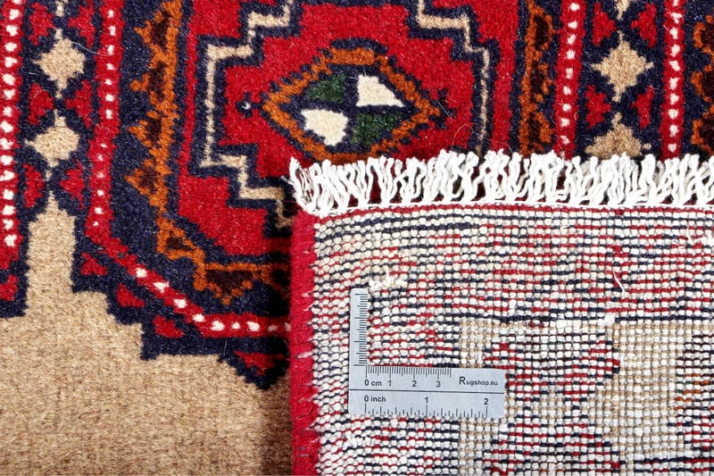 Handknuten Persisk Matta Varni 104x186 cm Kelim - Beige/Röd - Orientaliska mattor - Persisk matta
