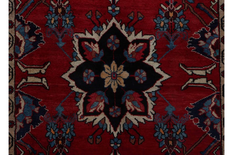 Handknuten Persisk Matta 160x313 cm Kelim - Röd/Mörkblå - Orientaliska mattor - Persisk matta