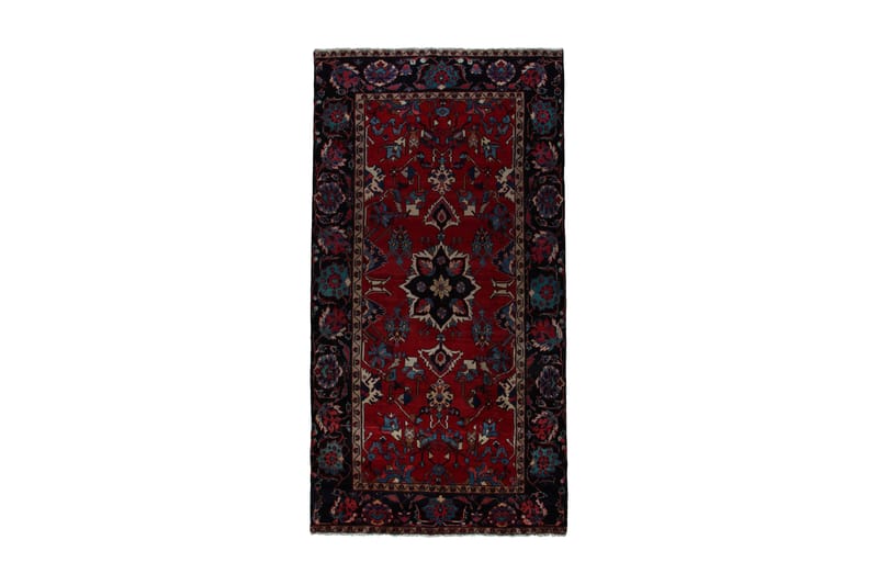 Handknuten Persisk Matta 160x313 cm Kelim - Röd/Mörkblå - Orientaliska mattor - Persisk matta