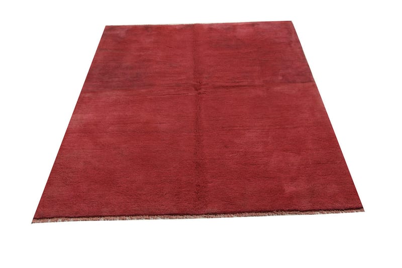 Handknuten Persisk Ullmatta 174x234 cm Gabbeh Shiraz - Röd - Orientaliska mattor - Persisk matta
