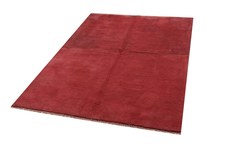 Handknuten Persisk Ullmatta 174x234 cm Gabbeh Shiraz - Röd - Orientaliska mattor - Persisk matta