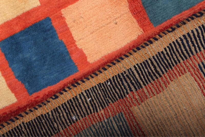 Handknuten Persisk Ullmatta 121x180 cm Gabbeh Shiraz - Flerfärgad - Orientaliska mattor - Persisk matta