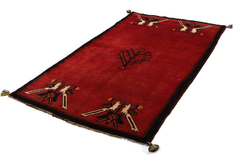 Handknuten Persisk Ullmatta 188x106 cm Kelim - Röd - Orientaliska mattor - Persisk matta