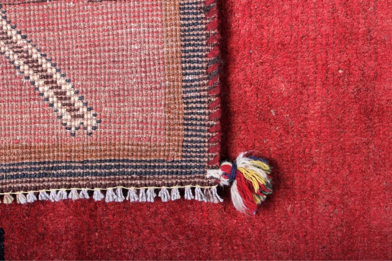 Handknuten Persisk Ullmatta 188x106 cm Kelim - Röd - Orientaliska mattor - Persisk matta