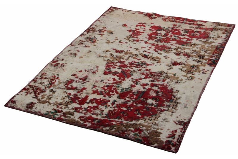 Handknuten Persisk Matta 96x136 cm Vintage - Flerfärgad - Orientaliska mattor - Persisk matta
