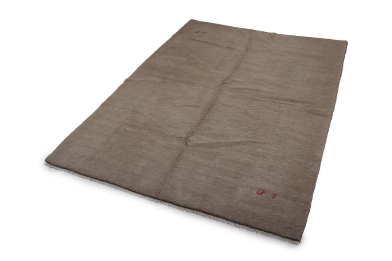 Handknuten Persisk Ullmatta 208x284 cm Gabbeh Shiraz - Beige - Orientaliska mattor - Persisk matta