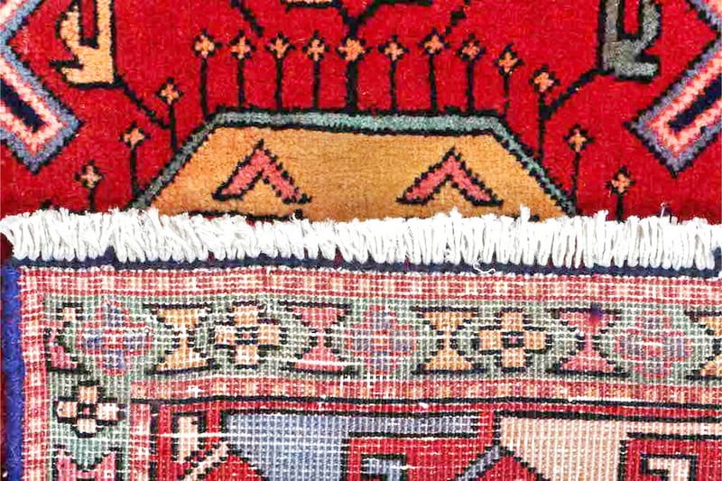 Handknuten Persisk Matta 160x304 cm - Mörkblå/Röd - Orientaliska mattor - Persisk matta