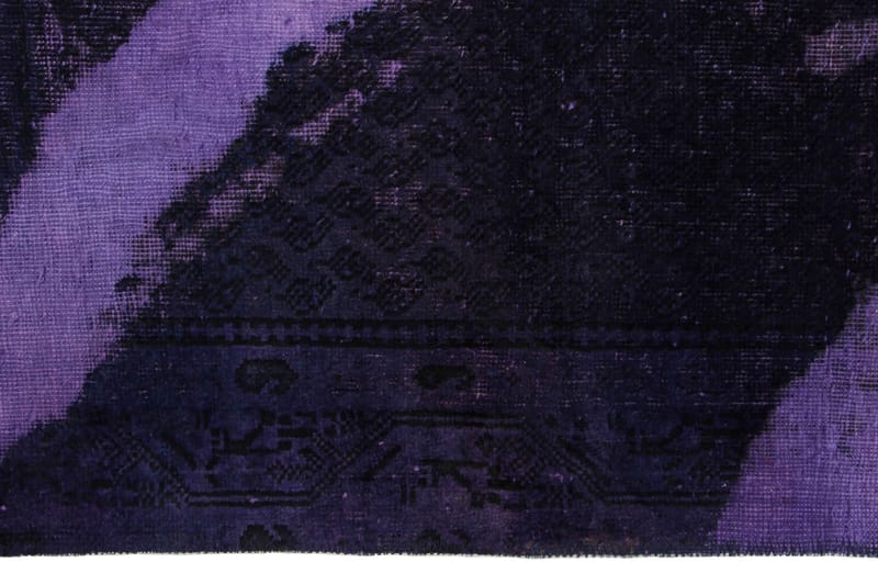 Handknuten Persisk Matta 92x275 cm Vintage - Lila - Orientaliska mattor - Persisk matta