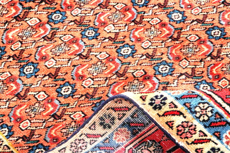 Handknuten Persisk Matta 204x289 cm - Koppar/Röd - Orientaliska mattor - Persisk matta