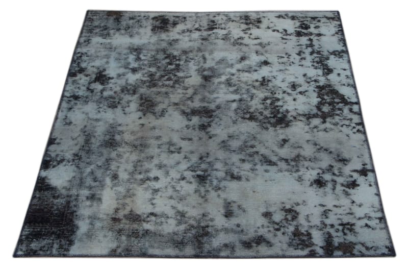 Handknuten Persisk Matta 157x200 cm Vintage - Ljusblå/Mörkblå - Orientaliska mattor - Persisk matta